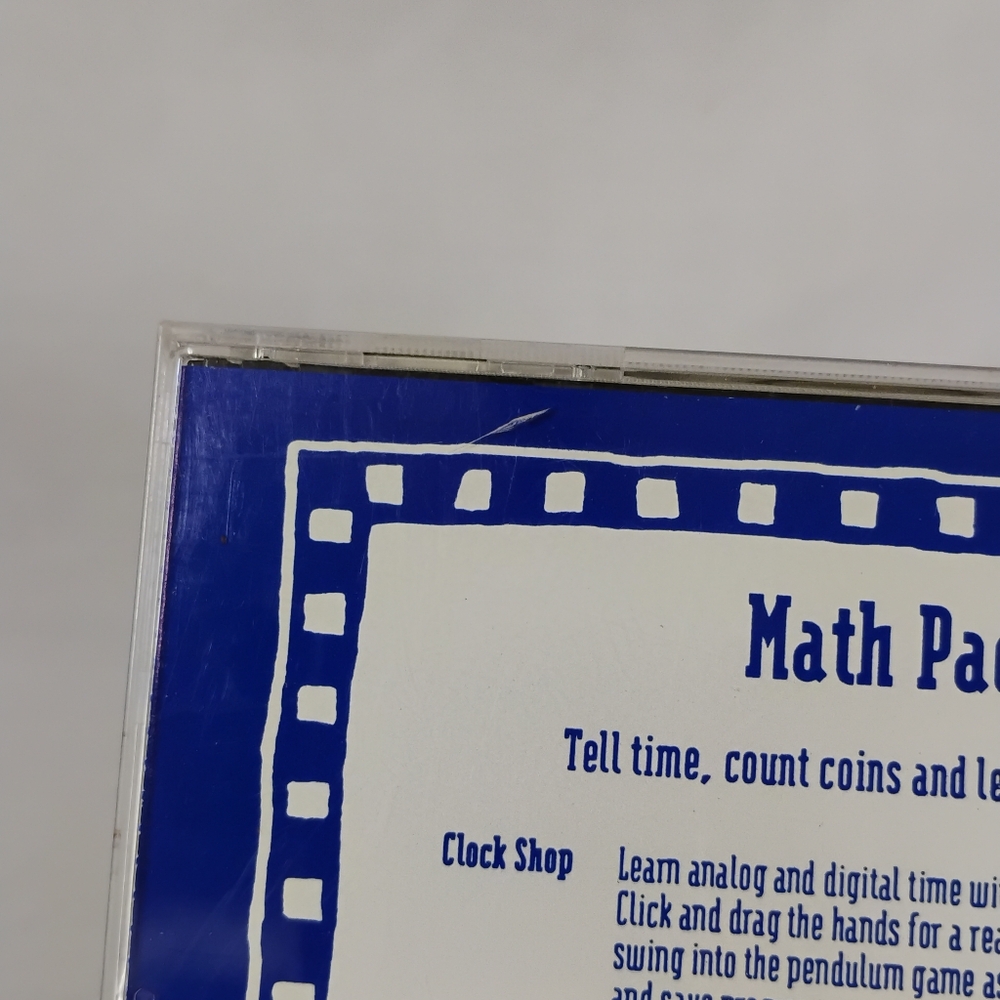 3 In One Math Pack Time Money & Math Education Video Game Homeschool Learning - Picture 7 of 9